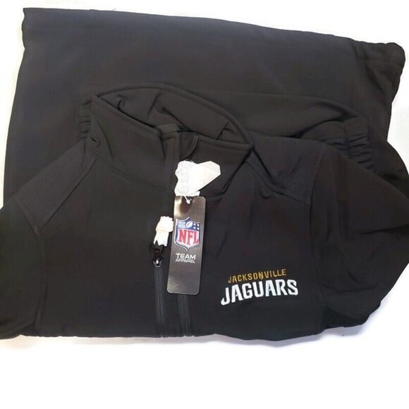 NFL Jacksonville Jaguars Mens Small Soft Shell Comfort Jacket Embroidered Logo - Picture 2 of 3